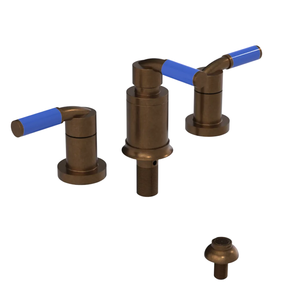 Rubinet Bidet Fitting with Spray, Diverter, and Vacuum Breaker (less drain) Oil Rubbed Bronze
