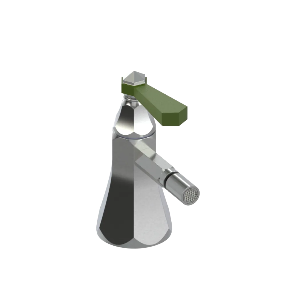 Rubinet Single Control Bidet Fitting (less drain) Satin Nickel