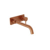 Baril Single lever wall-mounted lavatory faucet, drain not included