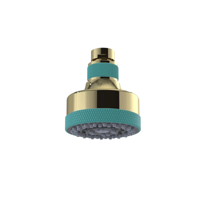 Rubinet 3 FUNCTION SHOWER HEAD Natural Brass