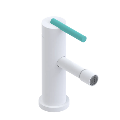 Rubinet Single Control Bidet Fitting (less drain) Matt White