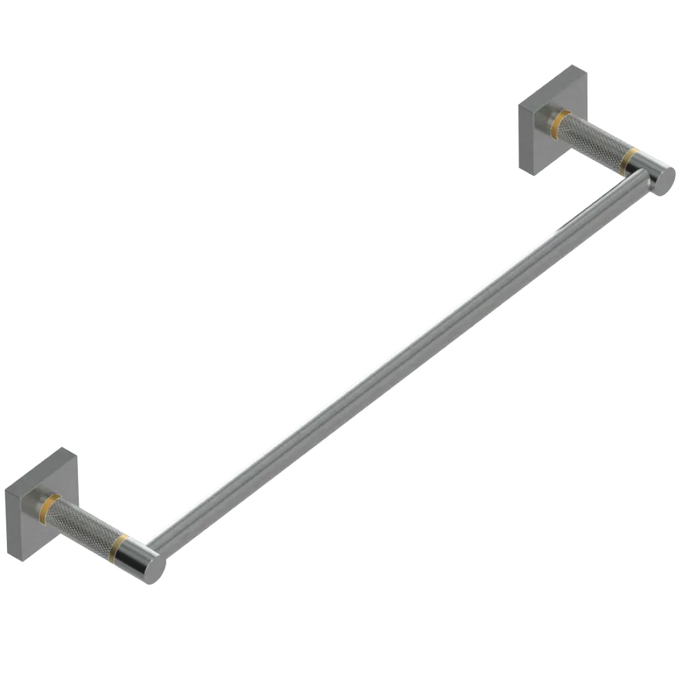 Rubinet 24" TOWEL BAR Satin Nickel