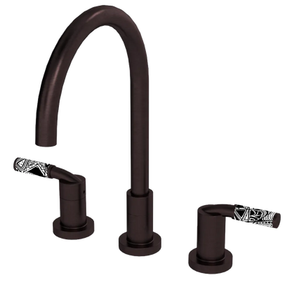 Rubinet Widespread Kitchen Set Oil Rubbed Bronze