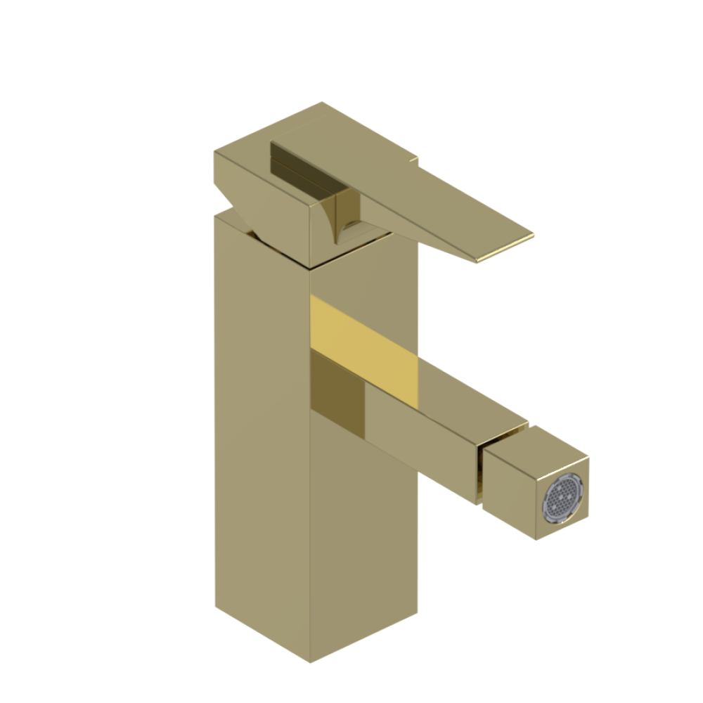 Rubinet Single Control Bidet Fitting (less drain) Gold