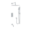 Baril Complete thermostatic pressure balanced shower kit without handle