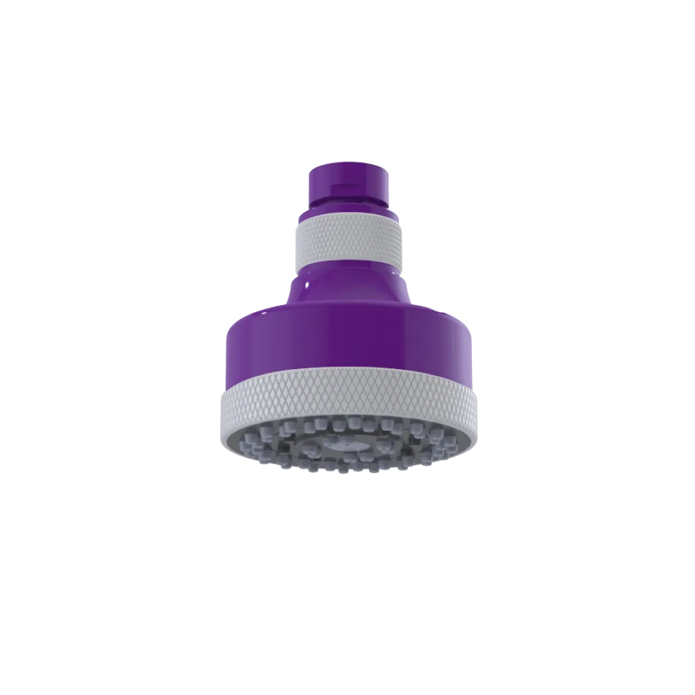Rubinet 3 FUNCTION SHOWER HEAD Purple Haze
