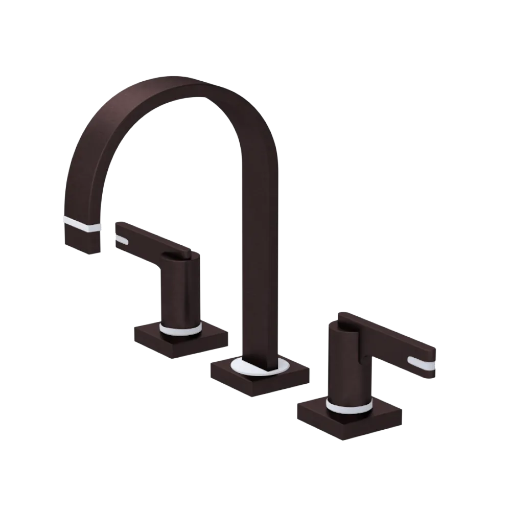 Rubinet Widespread Lav. Set. (less drain) Oil Rubbed Bronze