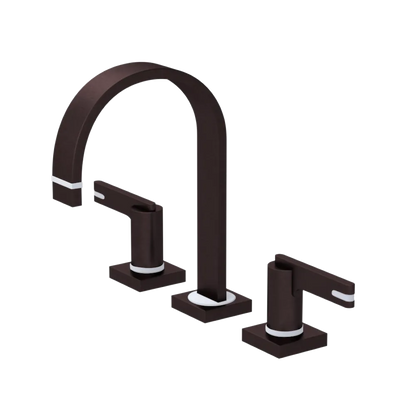 Rubinet Widespread Lav. Set. (less drain) Oil Rubbed Bronze