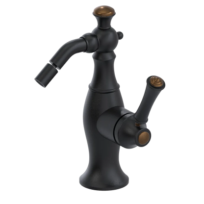 Rubinet Single Control Bidet Fitting (less drain) Matt Black