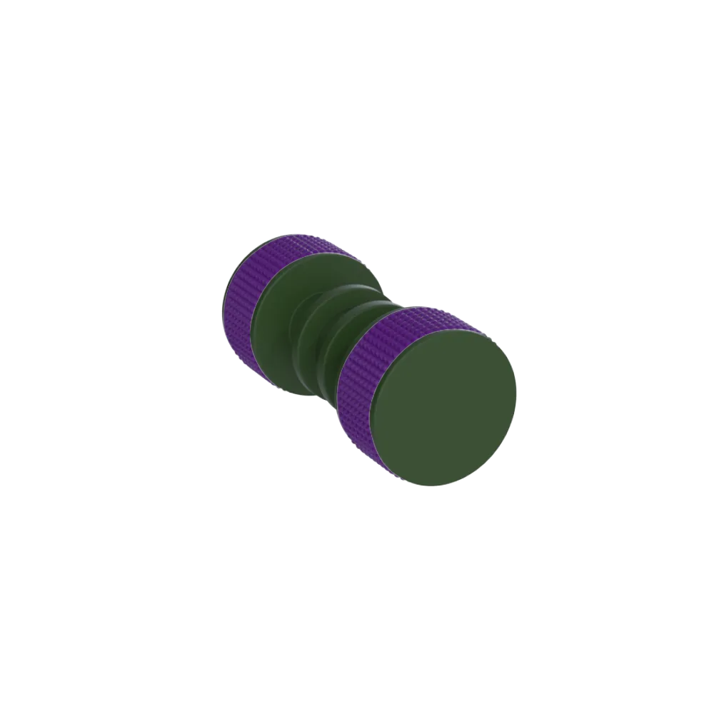 Rubinet Shower Door Knob (set) Green Envy