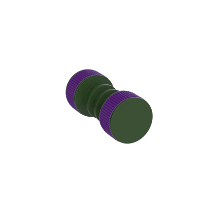 Rubinet Shower Door Knob (set) Green Envy