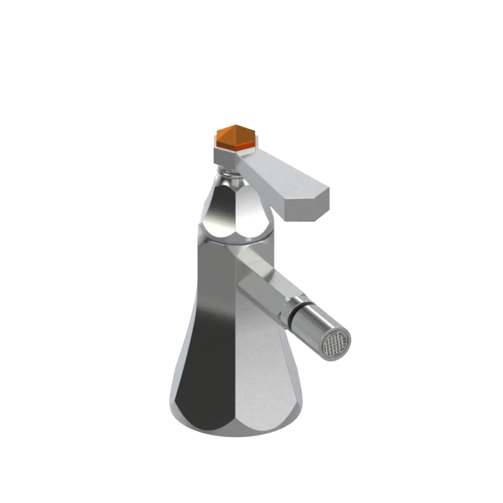 Rubinet Single Control Bidet Fitting (less drain) Satin Nickel