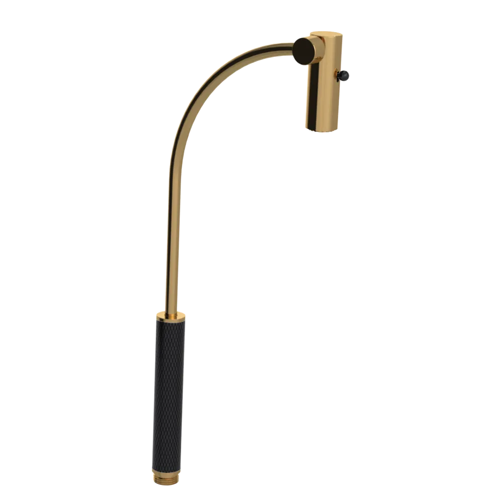 Rubinet Hand Held Shower Bidet Only Gold