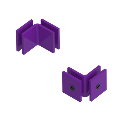 Rubinet 90 Glass to Glass Open Face Purple Haze