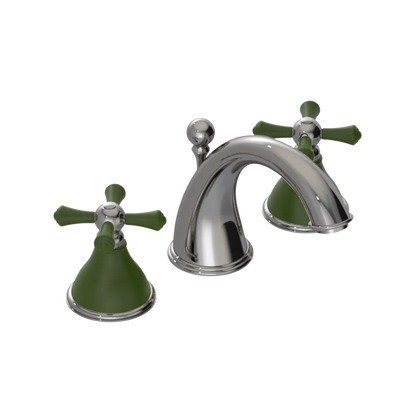 Rubinet Widespread Lav. Set. (less drain) Polished Nickel