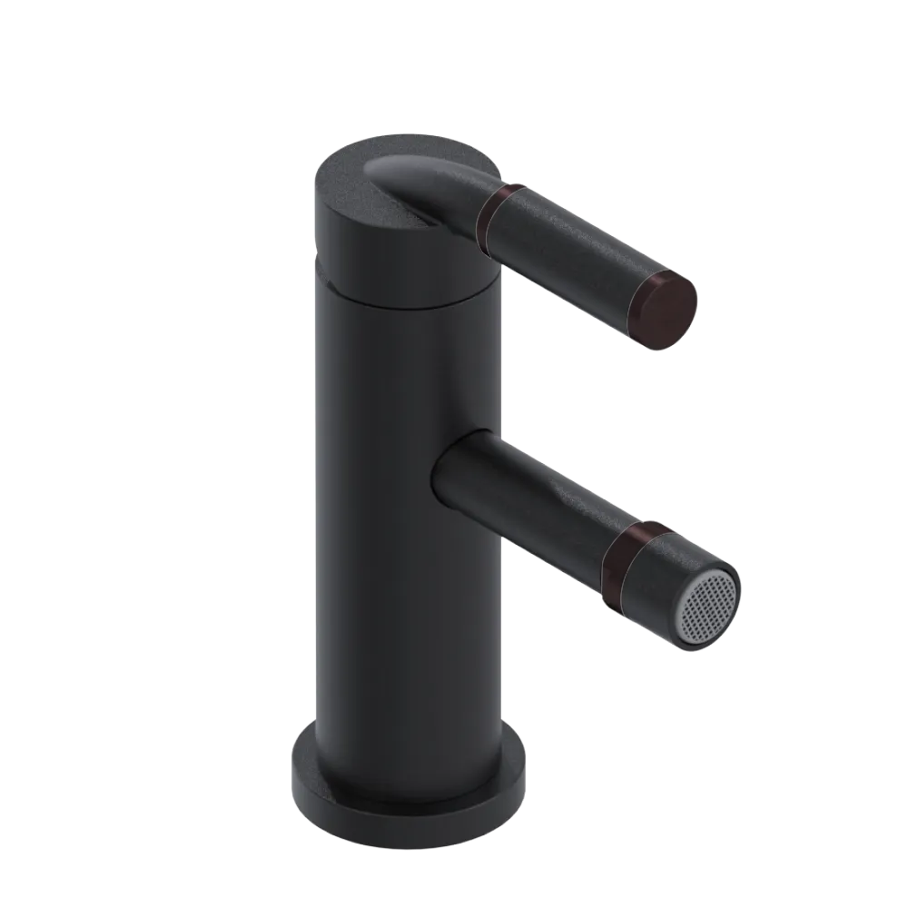 Rubinet Single Control Bidet Fitting (less drain) Matt Black