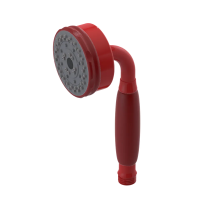 Rubinet 3 Function Hand Held Shower Only Red