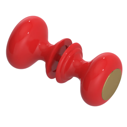Rubinet Shower Door Knob (set) Red