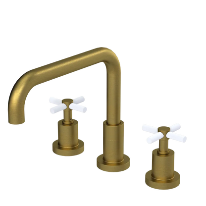 Rubinet Widespread Kitchen Set Antique Brass Matt