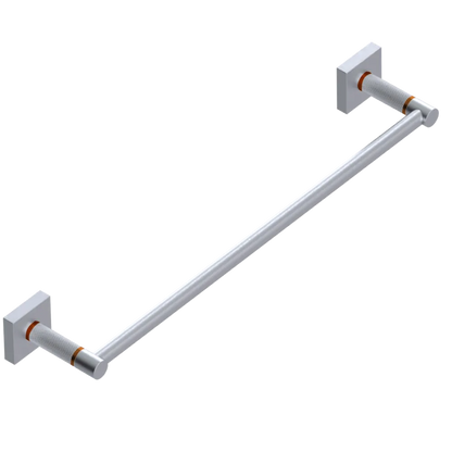 Rubinet 24" TOWEL BAR Satin Chrome