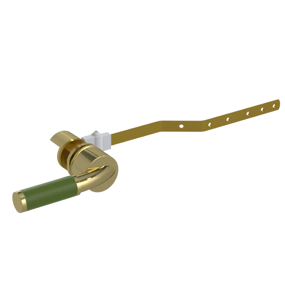 Rubinet Trip Levers Natural Brass