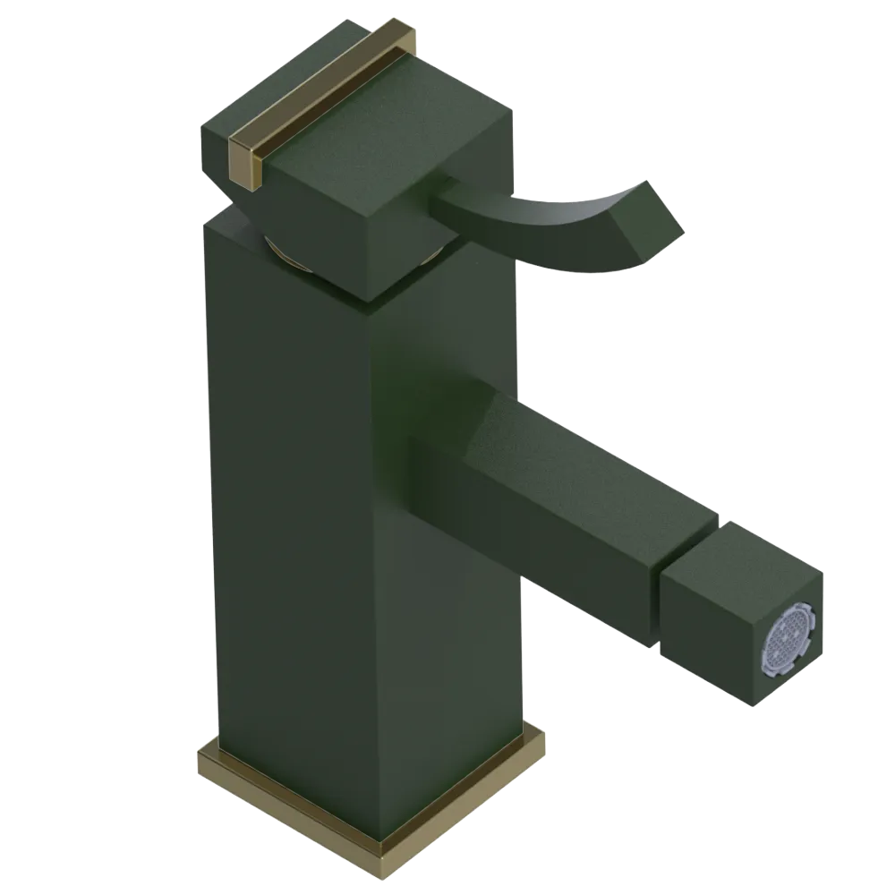Rubinet Single Control Bidet Fitting (less drain) Green Envy