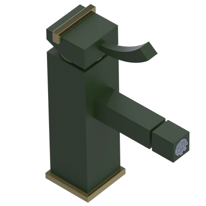 Rubinet Single Control Bidet Fitting (less drain) Green Envy
