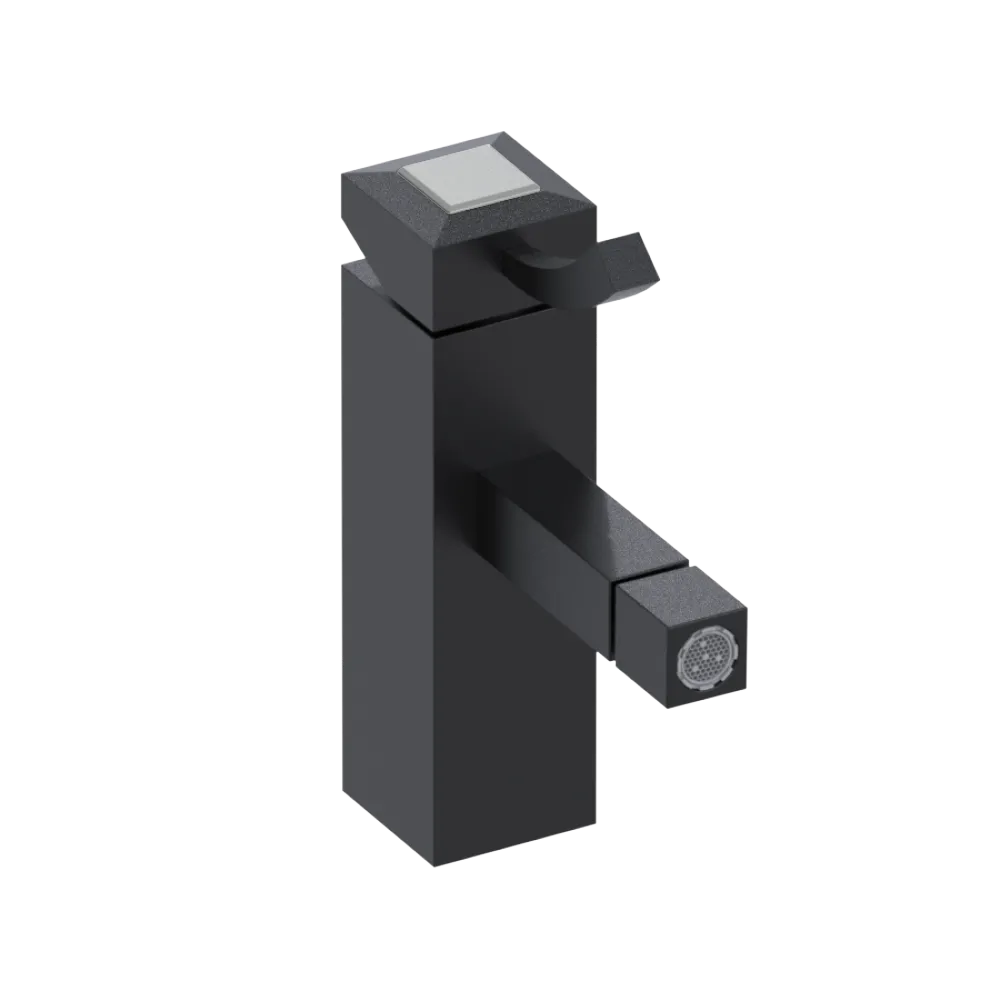 Rubinet Single Control Bidet Fitting (less drain) Matt Black