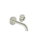 Baril Trim only for single lever wall-mounted lavatory faucet, drain not included