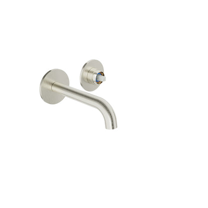 Baril Trim only for single lever wall-mounted lavatory faucet, drain not included