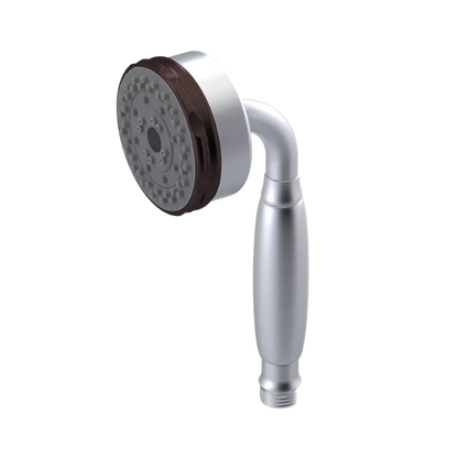 Rubinet 3 Function Hand Held Shower Only Satin Chrome