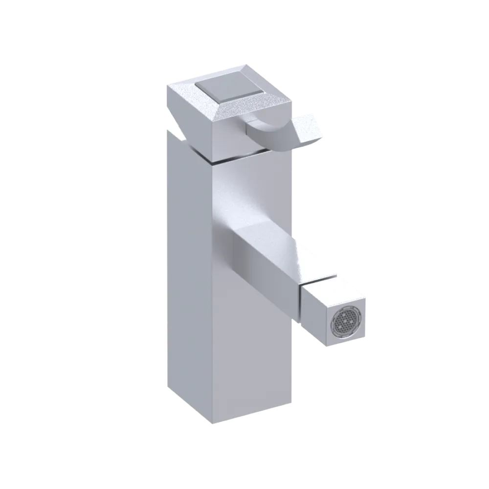 Rubinet Single Control Bidet Fitting (less drain) Satin Chrome