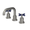 Rubinet Widespread Lav. Set. (less drain) Satin Nickel