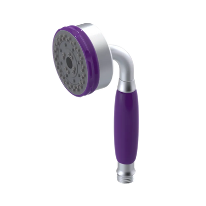 Rubinet 3 Function Hand Held Shower Only Satin Chrome