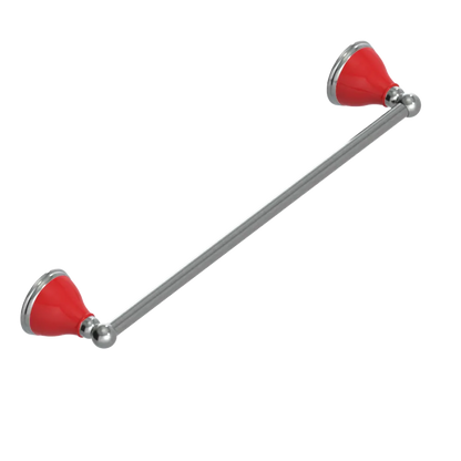 Rubinet Towel Bar 18" Satin Nickel