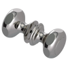 Rubinet Shower Door Knob (set) Polished Nickel