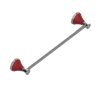 Rubinet Towel Bar 18" Polished Nickel