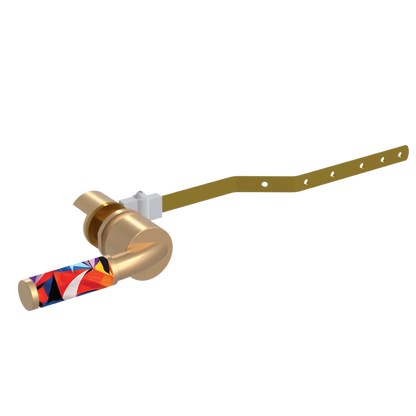 Rubinet Trip Levers Satin Gold