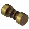 Rubinet Shower Door Knob (set) Tuscan Brass