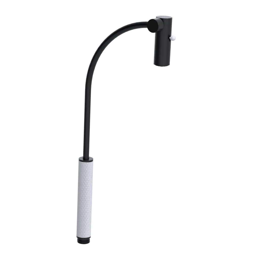Rubinet Hand Held Shower Bidet Only Matt Black