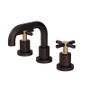 Rubinet Widespread Lav. Set. (less drain) Oil Rubbed Bronze