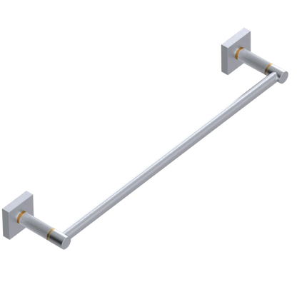 Rubinet 24" TOWEL BAR Satin Chrome