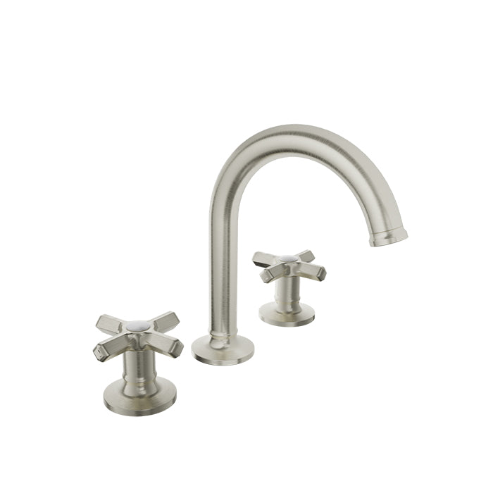 Baril 8" c/c lavatory faucet, drain included