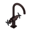 Rubinet Single Hole Dual Handle Lav. Set. (less drain) Oil Rubbed Bronze
