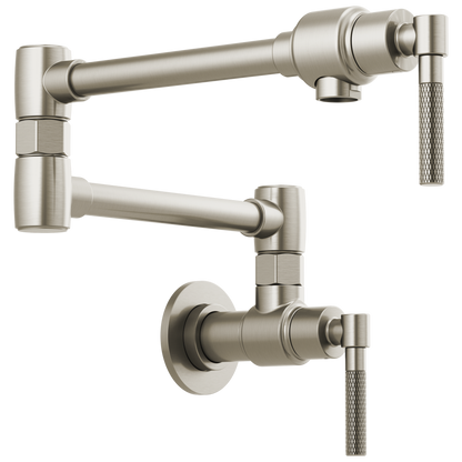 Brizo Wall Mount Pot Filler With Knurled Handle Kit