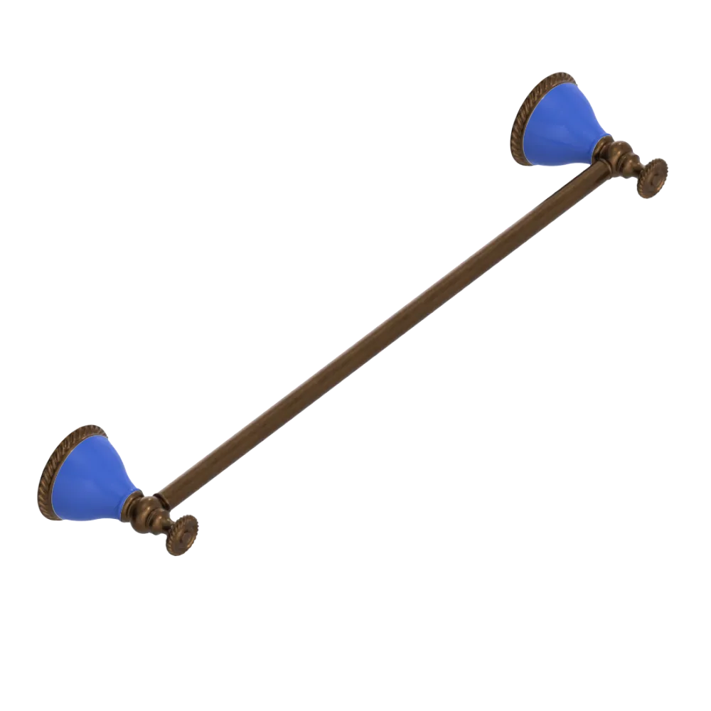Rubinet Towel Bar 24" Tuscan Brass