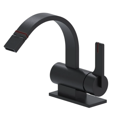 Rubinet Single Control Bidet Fitting (less drain) Matt Black