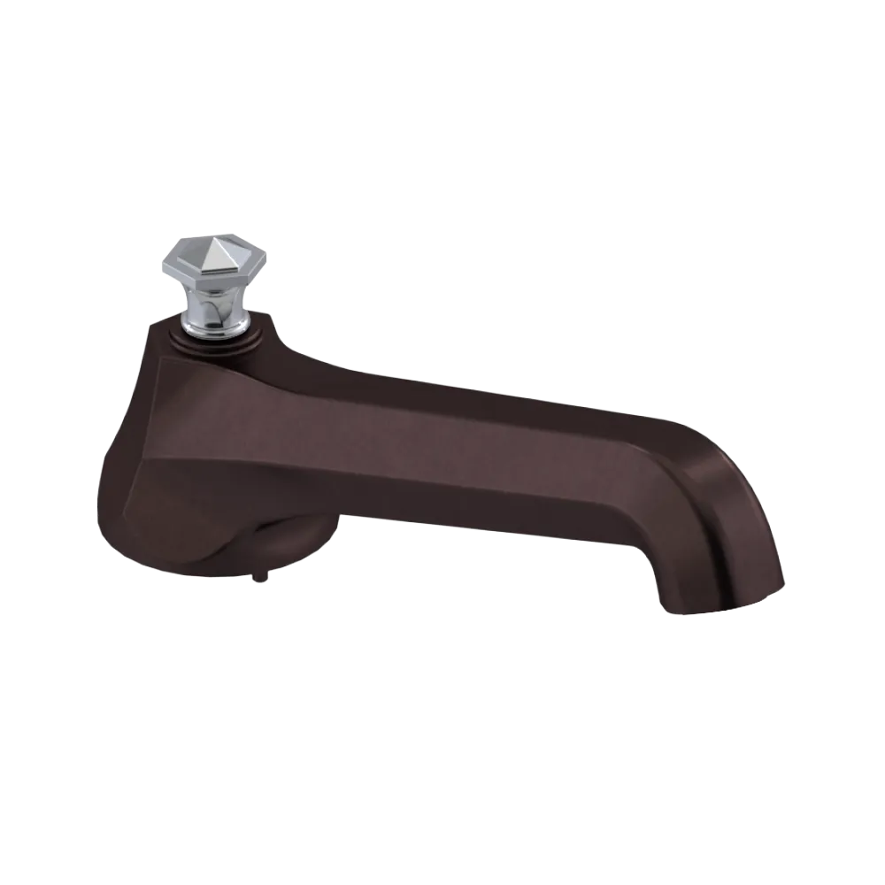 Rubinet Tub Filler Spout Deck Mount Oil Rubbed Bronze
