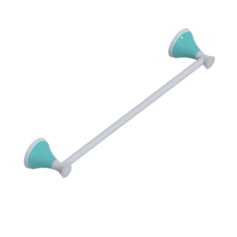 Rubinet Towel Bar 18" Matt White