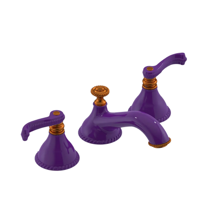 Rubinet Widespread Lav. Set. (less drain) Purple Haze